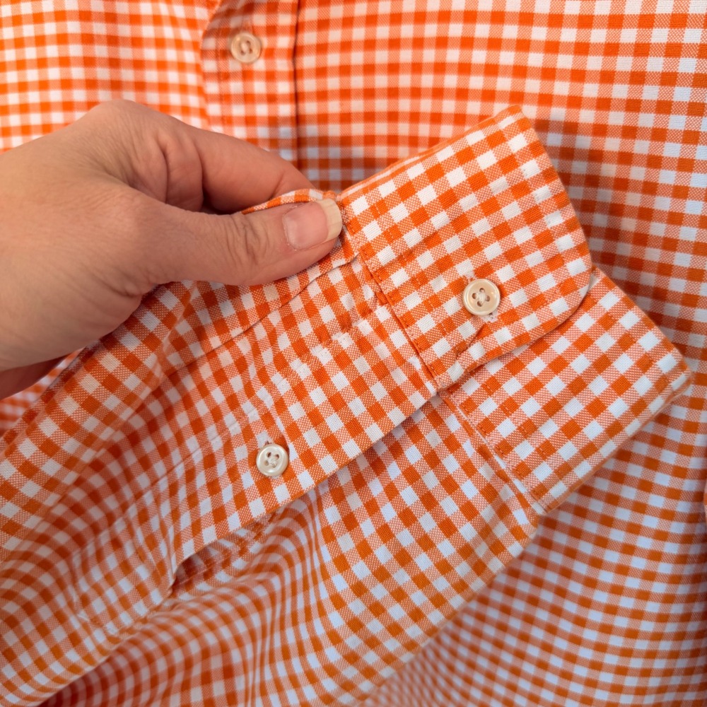 Ralph Lauren‎ Classic Fit Button Down Gingham Plaid Shirt Casual Preppy Logo XXL - Picture 8 of 12